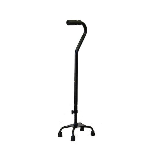 Karman Healthcare Karman Healthcare QC2-BK Quad Cane With Small Base In Black Frame QC2-BK - main